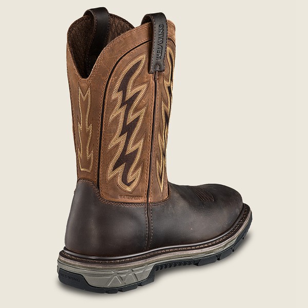 Red Wing Iş Botu Erkek - Rio Flex - 11-Inch Waterproof Soft Toe Pull-On - Kahverengi - 36EANJZCO